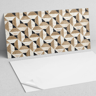 Pvc wall panel Geometric triangle pattern