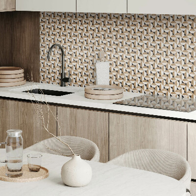 Pvc wall panel Geometric triangle pattern