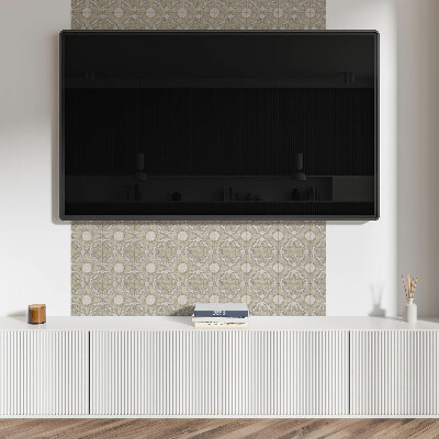 Square wall panel Mosaic pattern with circles