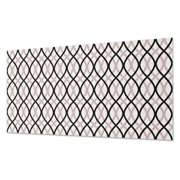 Pvc wall panel Wavy Line Pattern
