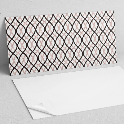 Pvc wall panel Wavy Line Pattern