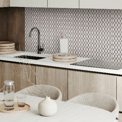 Pvc wall panel Wavy Line Pattern