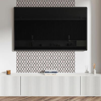 Pvc wall panel Wavy Line Pattern