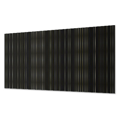 Square wall panel Vertical lines in rhythm