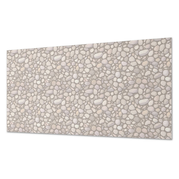 Pvc wall panel Pattern of stones on the ground