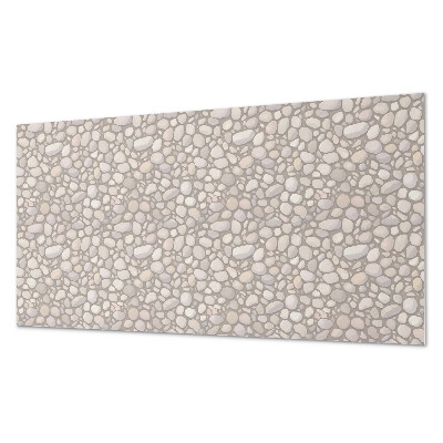 Pvc wall panel Pattern of stones on the ground