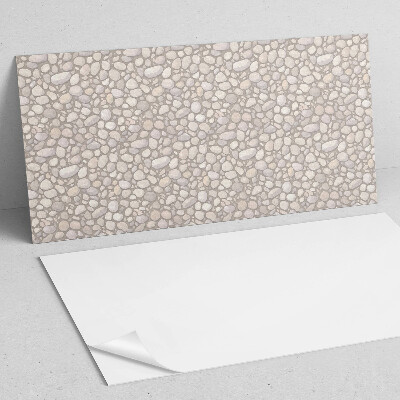 Pvc wall panel Pattern of stones on the ground