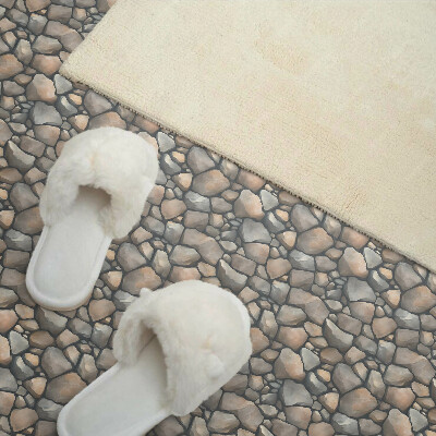 Square tv wall panel Pebble texture pattern