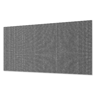 Square wall panel Geometric line pattern