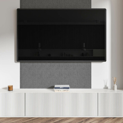 Square wall panel Geometric line pattern