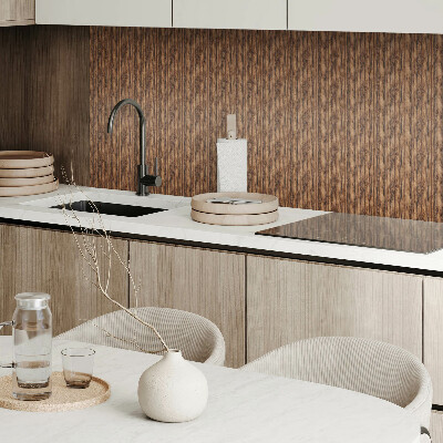 Square wall panel Wood imitation pattern