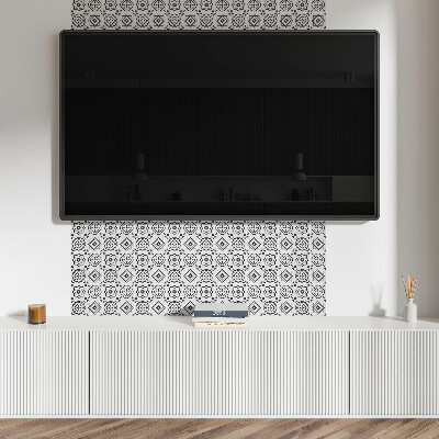 Pvc wall panel Geometric patterns in squares