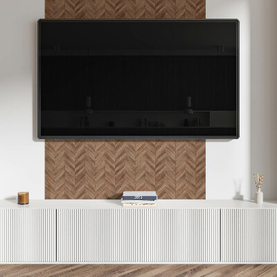 Pvc wall panel Herringbone pattern
