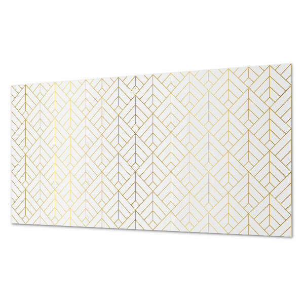 Square tv wall panel 3D leaf pattern