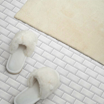 Pvc wall panel Tiles in a brick arrangement