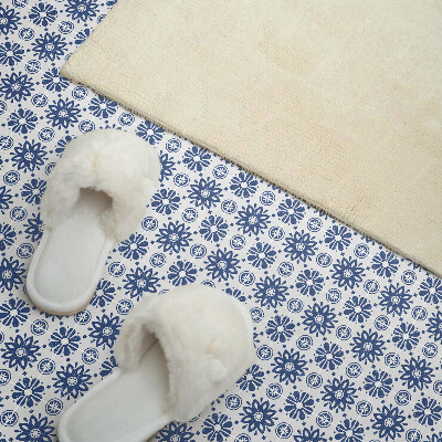 Square wall panel Floral pattern on the background