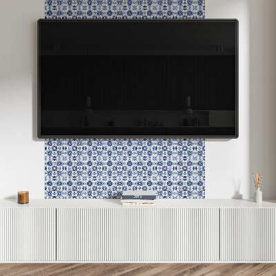Square wall panel Floral pattern on the background