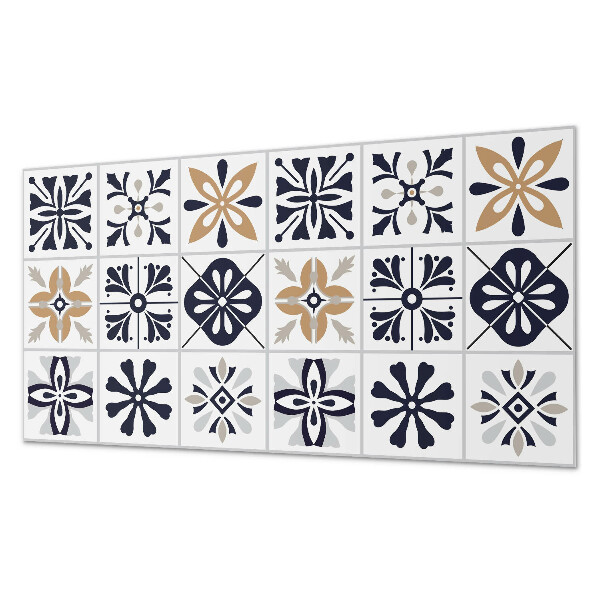 Pvc wall panel Decorative patterns in tiles