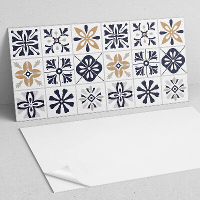 Pvc wall panel Decorative patterns in tiles
