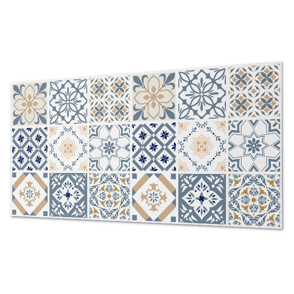 Square tv wall panel Checkered mosaic patterns