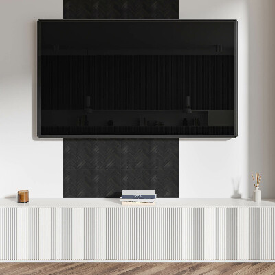 Pvc wall panel Herringbone parquet pattern