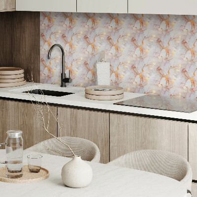 Pvc wall panel Elegant marble with veins