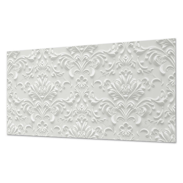 Square tv wall panel Elegant relief pattern