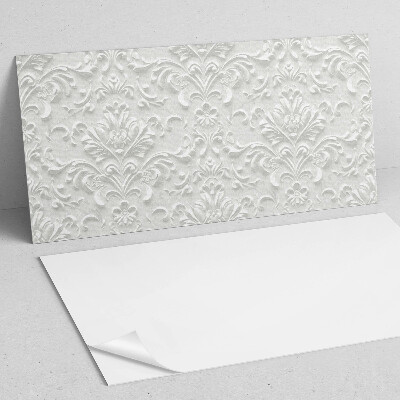 Square tv wall panel Elegant relief pattern