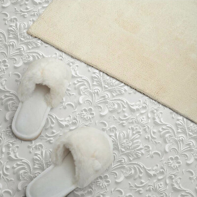 Square tv wall panel Elegant relief pattern