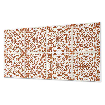 Pvc wall panel Ornamental floral pattern