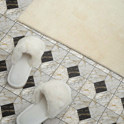 Square tv wall panel Elegant marble pattern