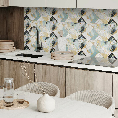 Pvc wall panel The geometry of marble patterns