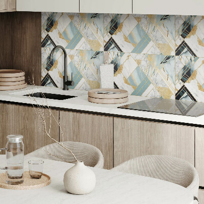 Pvc wall panel The geometry of marble patterns