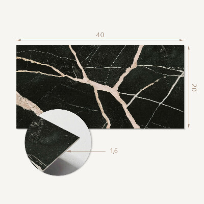 Square wall panel Elegant marble pattern