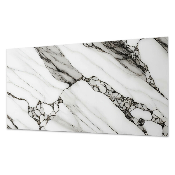 Square wall panel Veined marble pattern