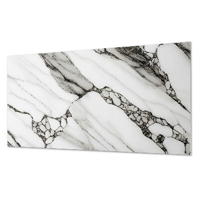 Square wall panel Veined marble pattern