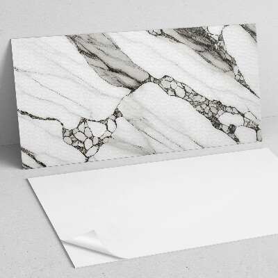 Square wall panel Veined marble pattern