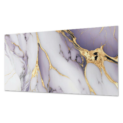 Square wall panel Abstract vein pattern