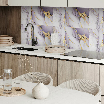 Square wall panel Abstract vein pattern