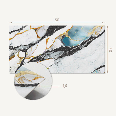 Pvc wall panel Marble pattern with veins