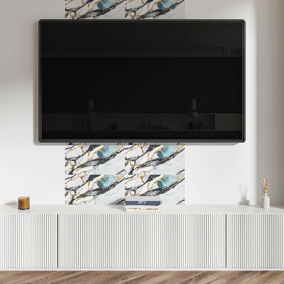 Pvc wall panel Marble pattern with veins