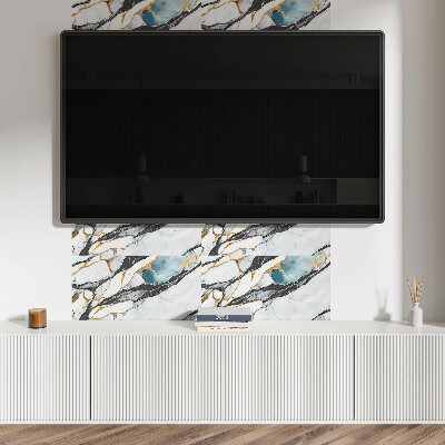 Pvc wall panel Marble pattern with veins
