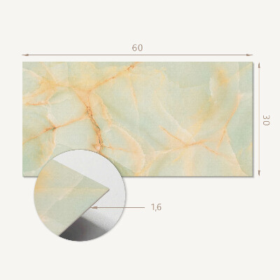 Square wall panel Elegant marble pattern