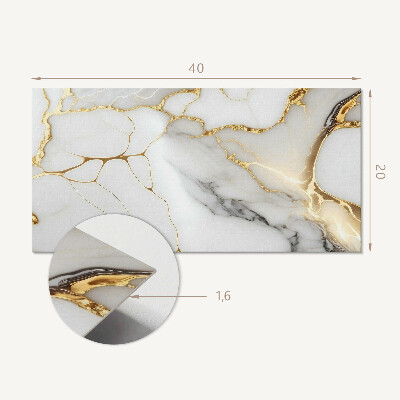 Pvc wall panel Elegant marble pattern