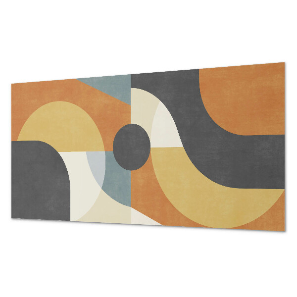 Pvc wall panel Abstract shapes and lines