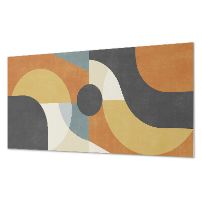 Pvc wall panel Abstract shapes and lines