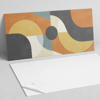 Pvc wall panel Abstract shapes and lines