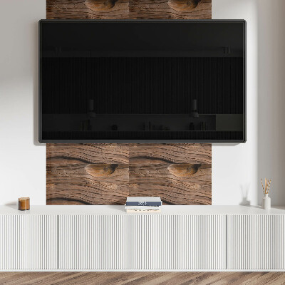 Pvc wall panel Natural wood grain