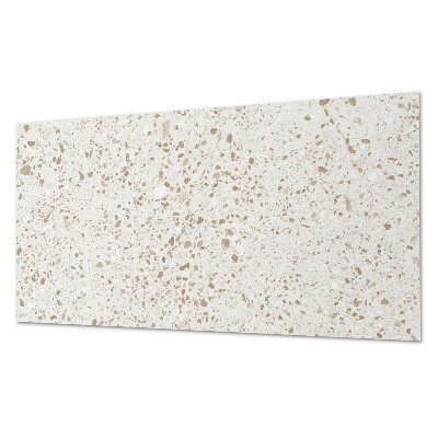 Square tv wall panel Pattern with small stones