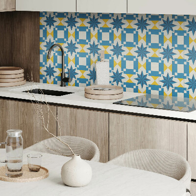 Pvc wall panel Geometric star pattern